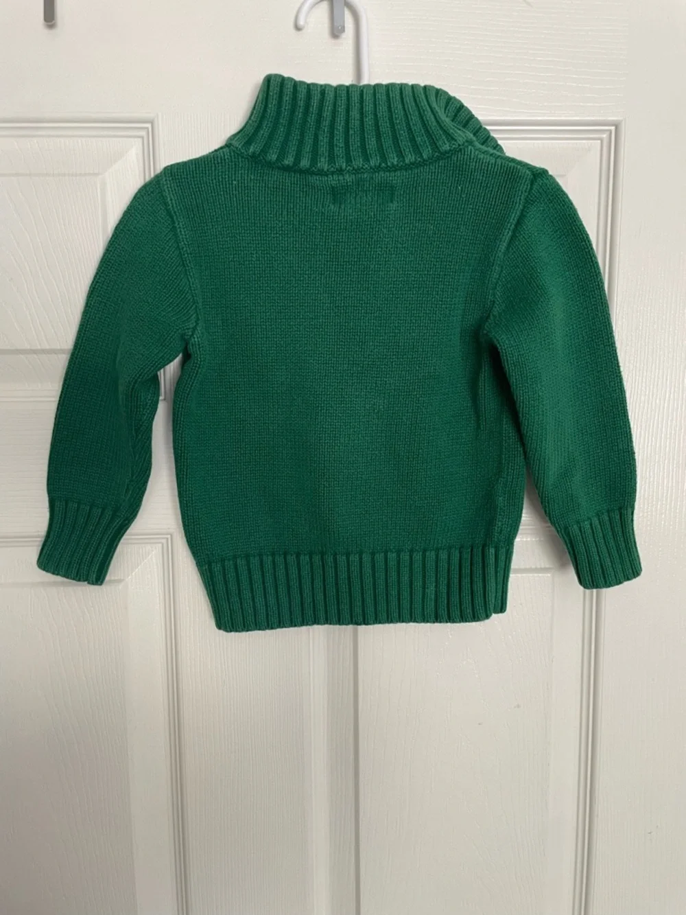 Polo by Ralph Toddler 2 Years Old size 3T Lauren Green Half-Zip Knit Pullover